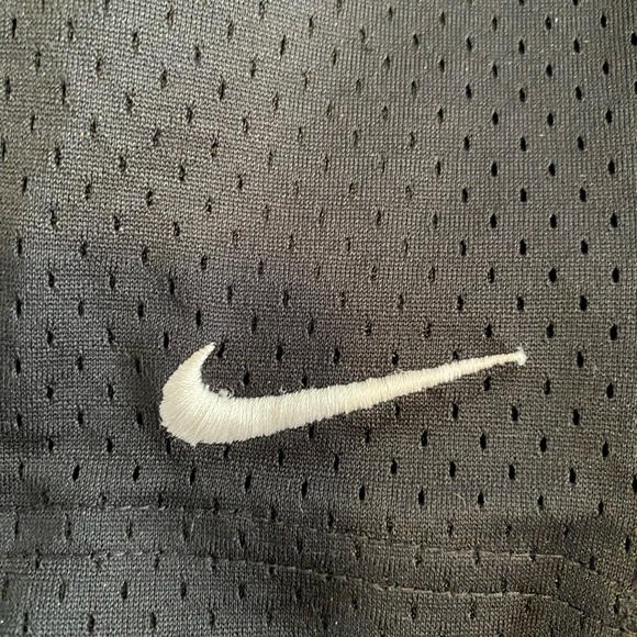 Nike Black and Red Athletic mesh shorts - Picture 4 of 8